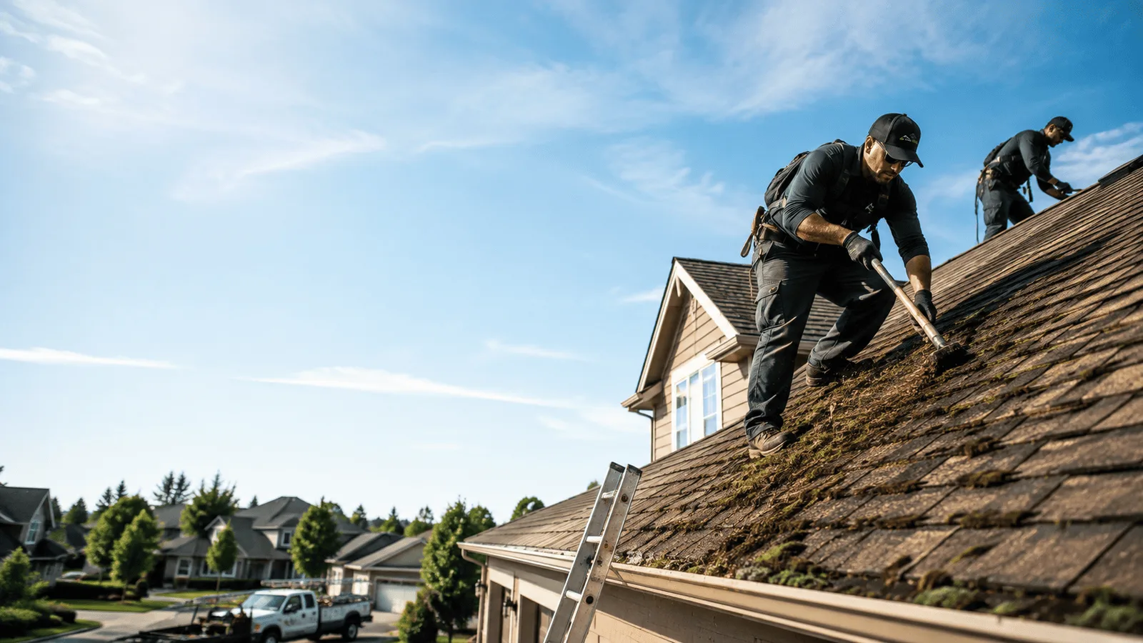 Roof Moss Removal in Harrell, AR near me